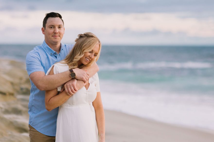 Snuggling under Watercolor Skies &ndash; Photo by Let's Frolic Together