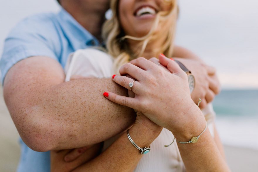 Snuggling under Watercolor Skies &ndash; Photo by Let's Frolic Together
