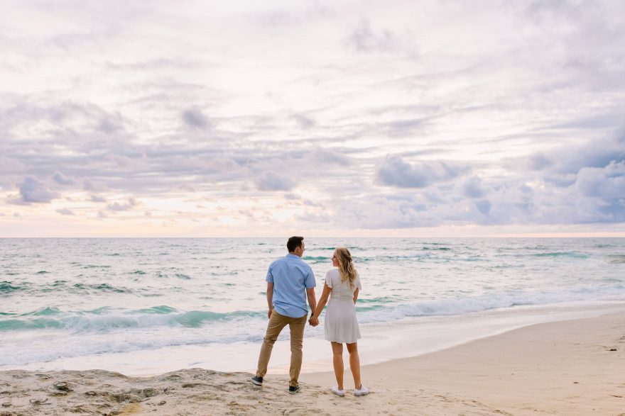Snuggling under Watercolor Skies &ndash; Photo by Let's Frolic Together