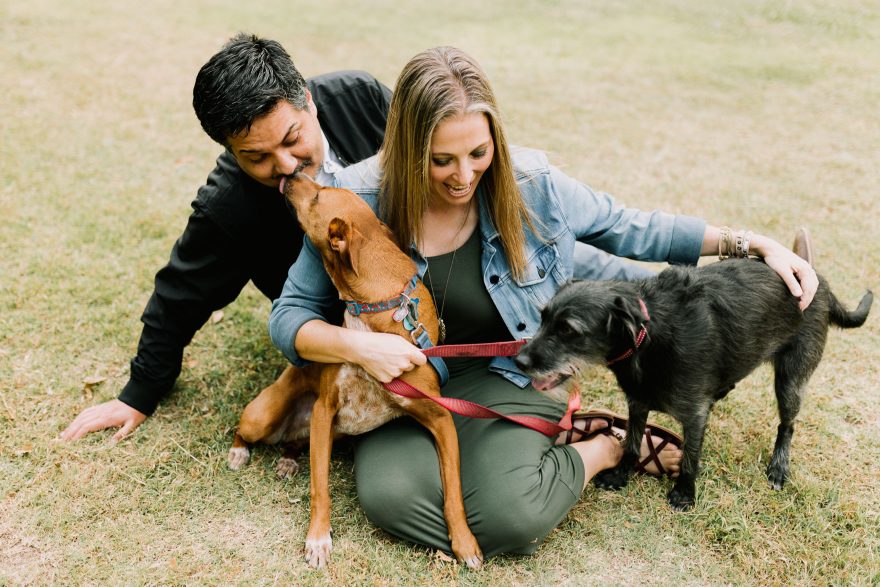 Jill, Jesse, and the Playful Puppies &ndash; Photo by Let's Frolic Together