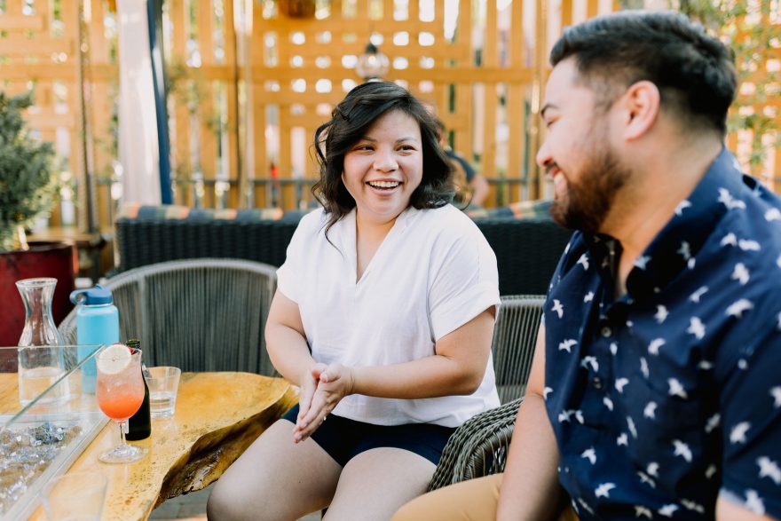 Yummy Cocktails & Corgi Love – Photo by Let's Frolic Together