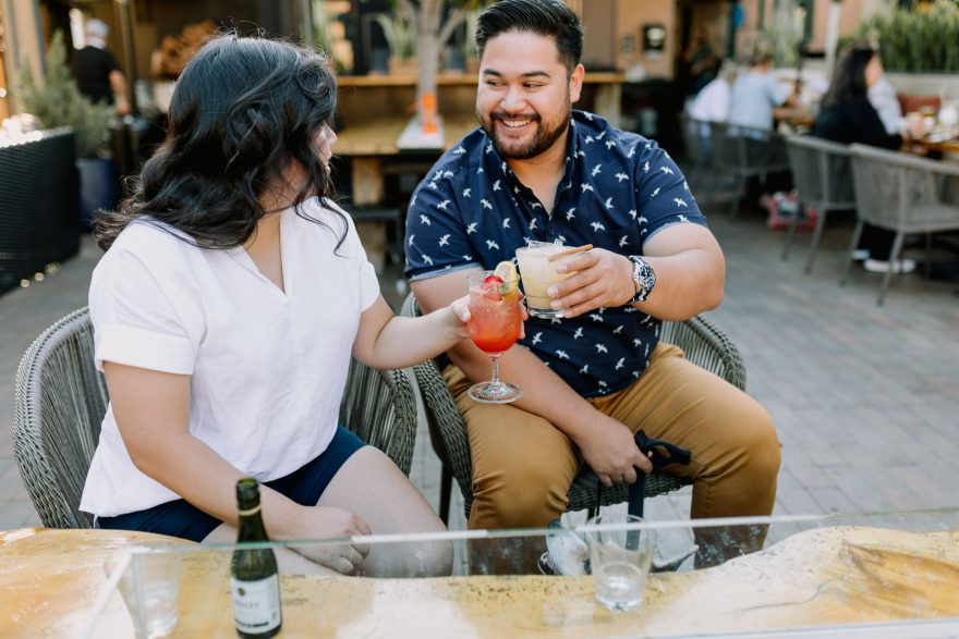 Yummy Cocktails & Corgi Love – Photo by Let's Frolic Together