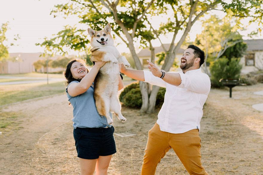 Yummy Cocktails & Corgi Love – Photo by Let's Frolic Together