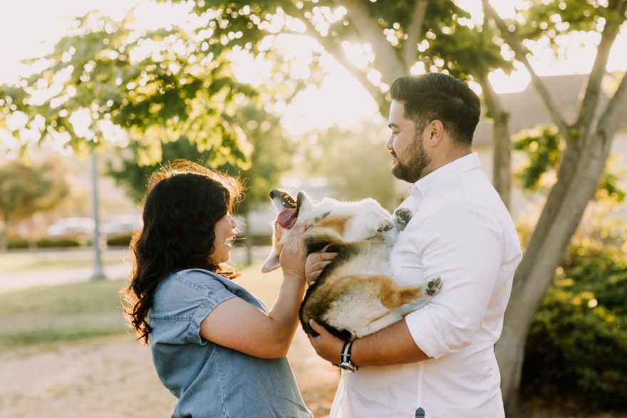 Yummy Cocktails & Corgi Love – Photo by Let's Frolic Together