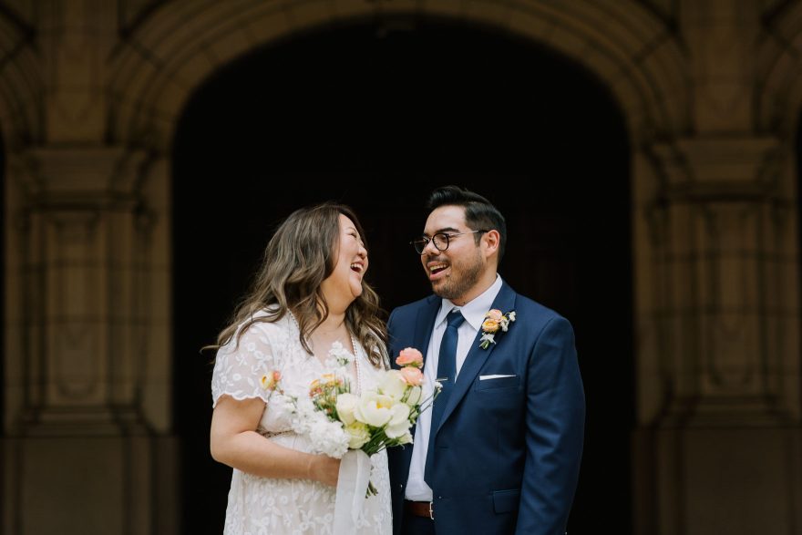 Darling Coastal & Urban Elopement &ndash; Photo by Let's Frolic Together