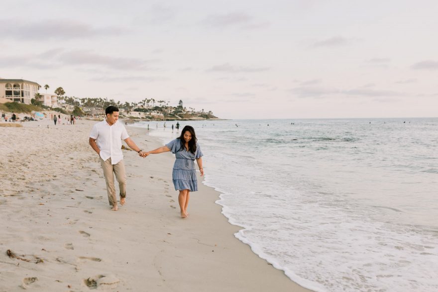 Four-Legged La Jolla Splashing – Photo by Let's Frolic Together