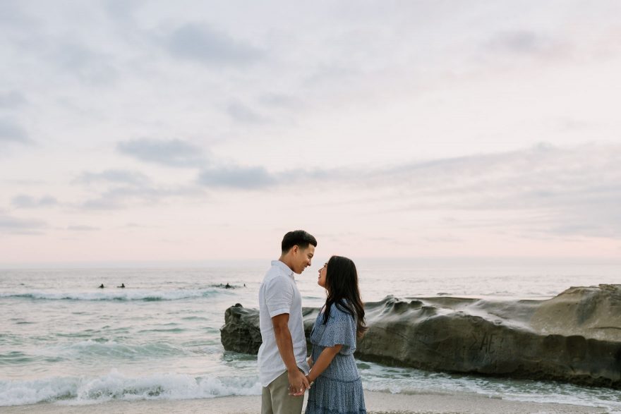 Four-Legged La Jolla Splashing – Photo by Let's Frolic Together