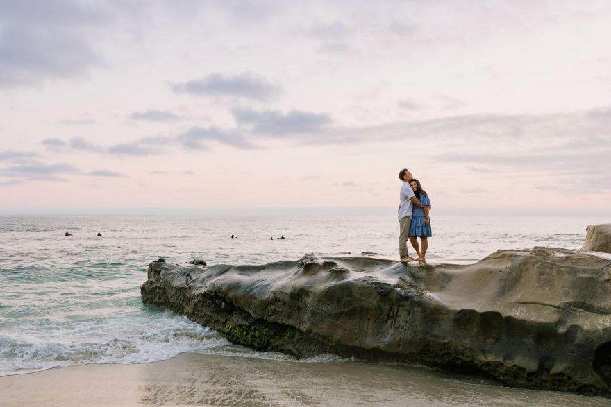 Four-Legged La Jolla Splashing – Photo by Let's Frolic Together