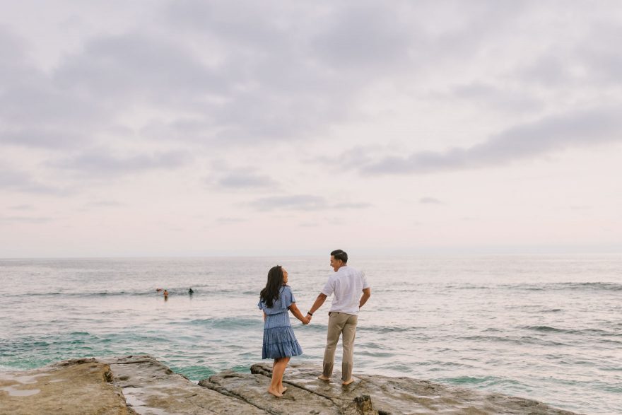 Four-Legged La Jolla Splashing – Photo by Let's Frolic Together