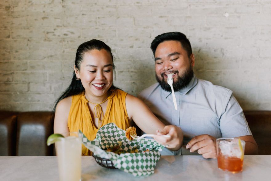 Bar Bites and Vinyl Magic &ndash; Photo by Let's Frolic Together