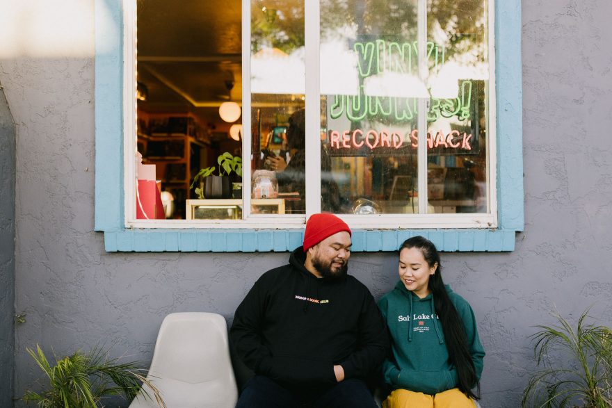 Bar Bites and Vinyl Magic &ndash; Photo by Let's Frolic Together
