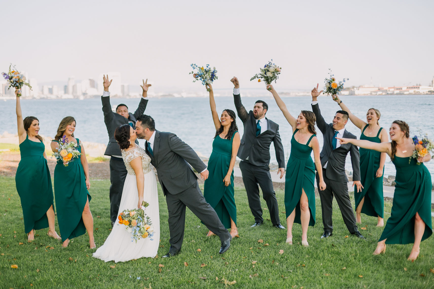 Harborview Loft Wedding Bash – Photo by Let's Frolic Together