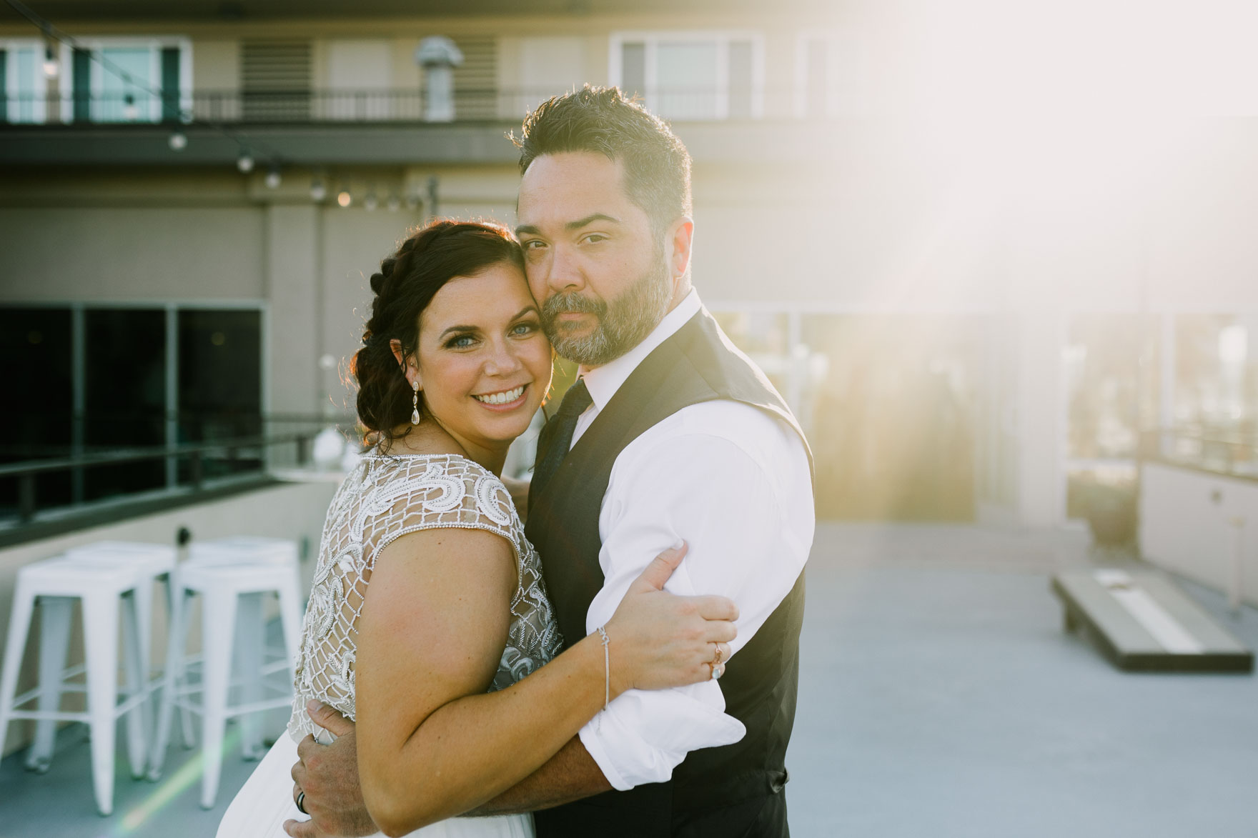Harborview Loft Wedding Bash – Photo by Let's Frolic Together
