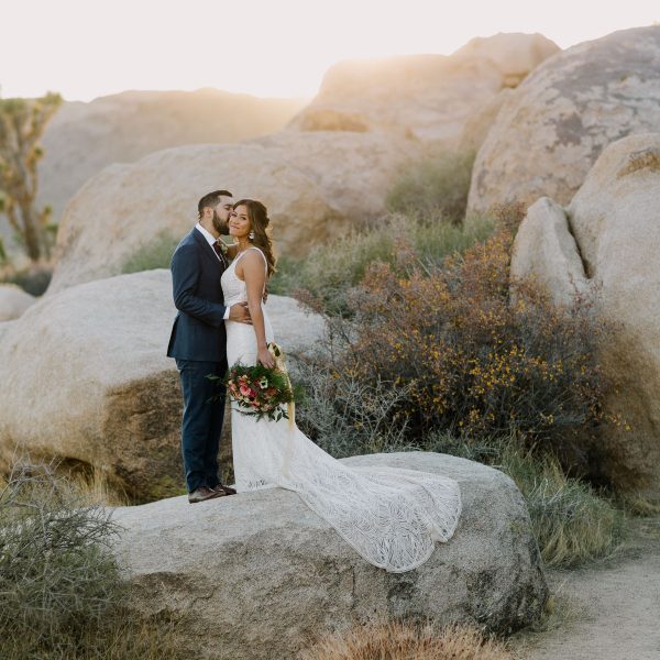 Dreamy Joshua Tree Golden Union &ndash; Photo by Let's Frolic Together