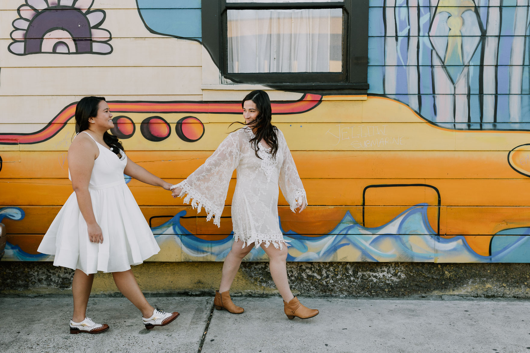 Murals & Matcha Queer Romance – Photo by Let's Frolic Together