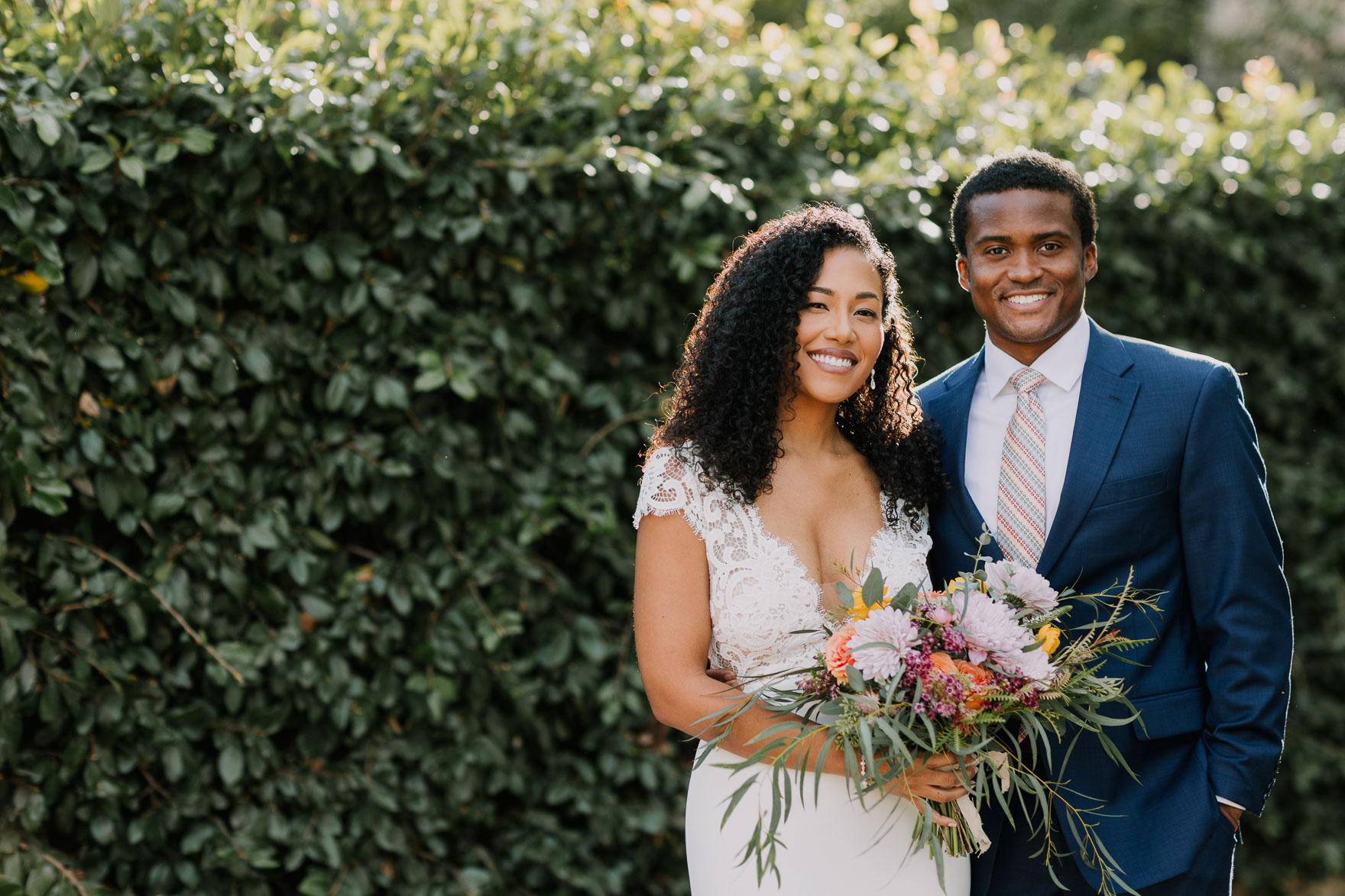 Alcazar Garden Tiny Wedding – Photo by Let's Frolic Together