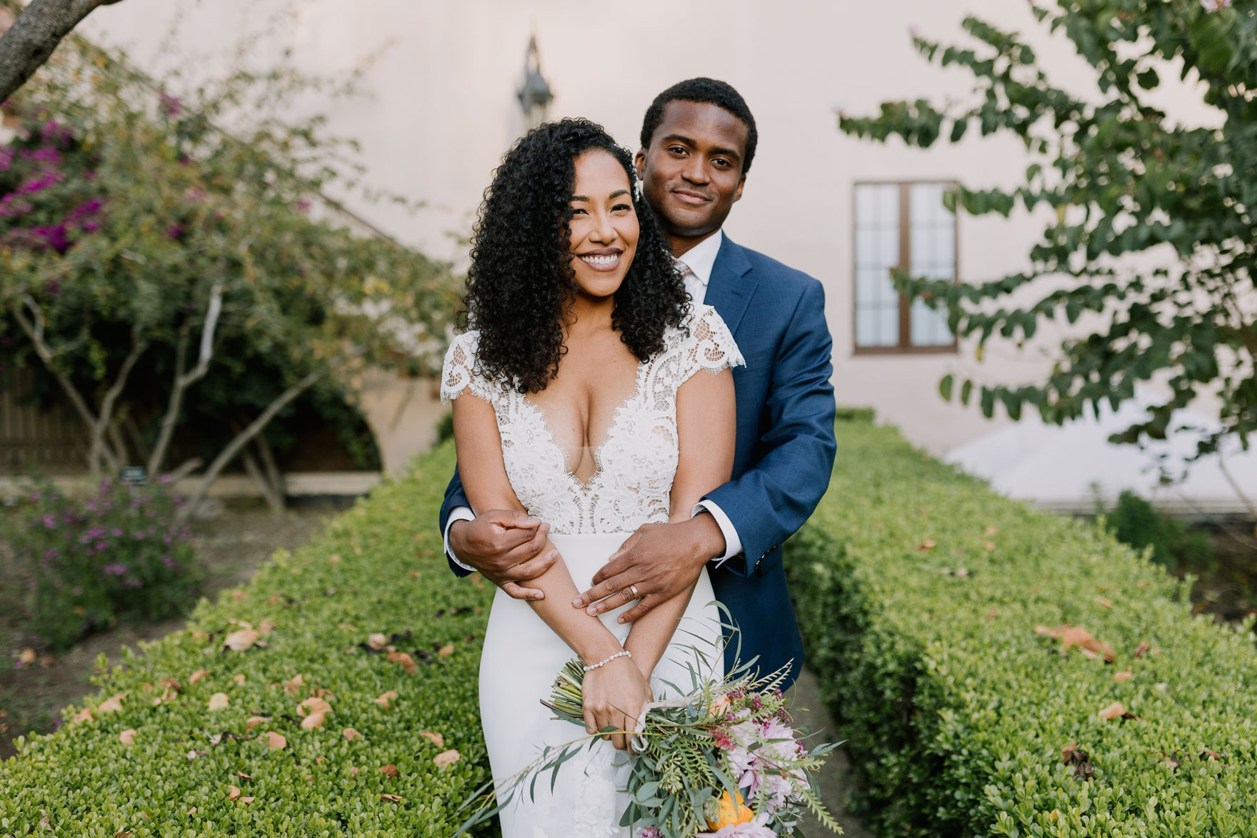 Alcazar Garden Tiny Wedding – Photo by Let's Frolic Together