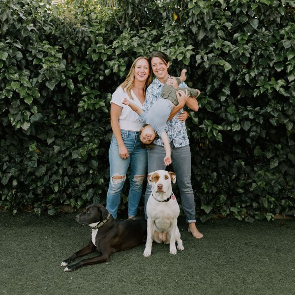 Queer Family Giggly Love at Home &ndash; Photo by Let's Frolic Together