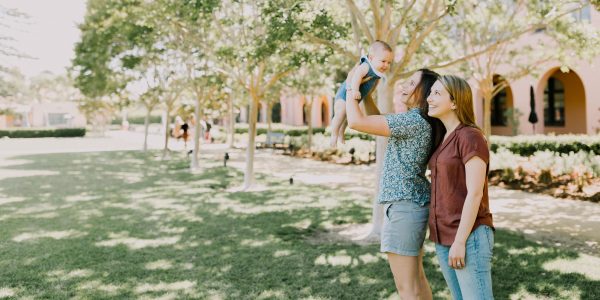 Playful Queer Family Wander &ndash; Photo by Let's Frolic Together