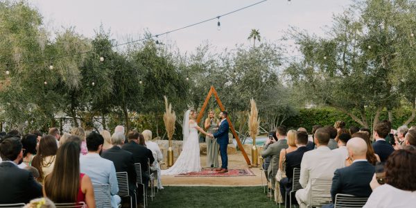 A Playful Desert Wedding Bash &ndash; Photo by Let's Frolic Together