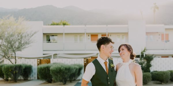 Laid-Back Pool Party Wedding &ndash; Photo by Let's Frolic Together