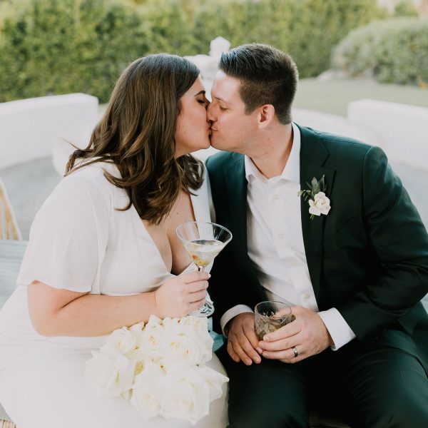 Cute Palm Desert Microwedding &ndash; Photo by Let's Frolic Together