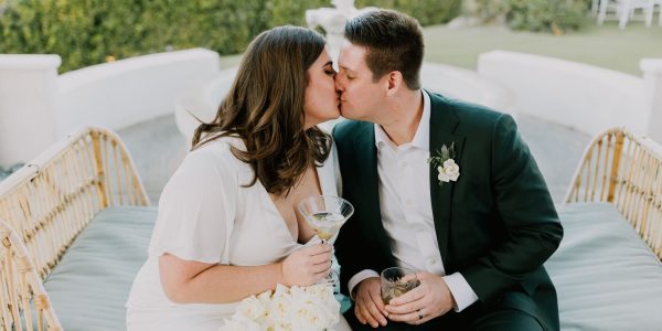 Cute Palm Desert Microwedding &ndash; Photo by Let's Frolic Together