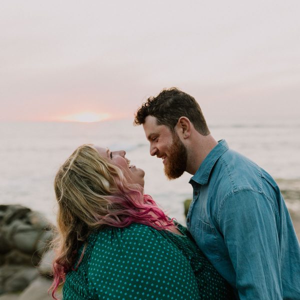 Sweet Giggly Tenderness in La Jolla &ndash; Photo by Let's Frolic Together